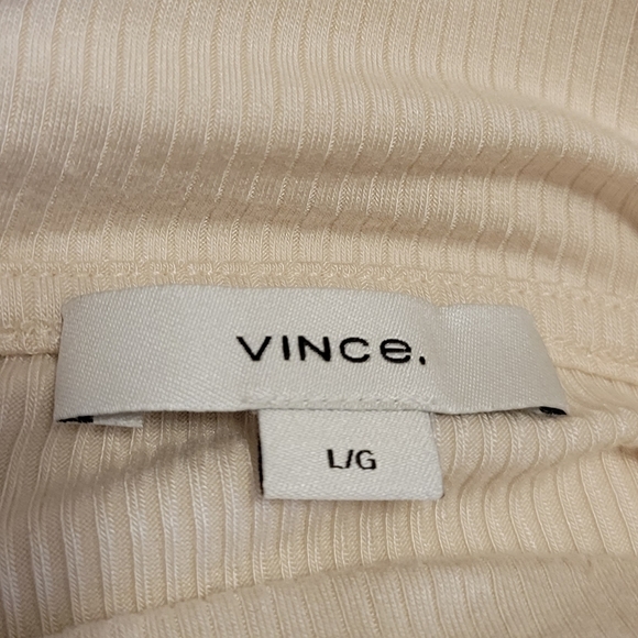 Vince Womens Ribbed Long Sleeve Mock Neck Sweater -Size (L)- Excellent Condition - Picture 7 of 9